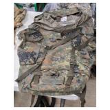 Military Backpack 17" x 4" x 24"