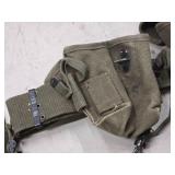 Military Belt with Belt, Canteen and 2-pouches