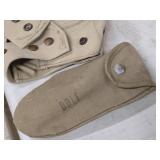Lot of (3) Military Pouches (small) (assorted)