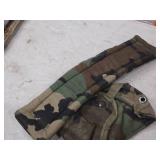 Lot of (4) Military Carry Pouches and Accessories