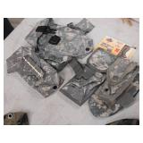Lot of (5) Military Carry Pouches and Accessories