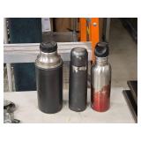 Lot of (3) Insulated Water Bottles (assorted)