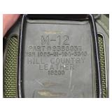Military M-12 Holster 4" x 9" x 1 1/2" - Hill Country Leather