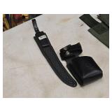 Radio Holder + Knife Sheath