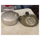 Lot of (2) Water Canteens (assorted)