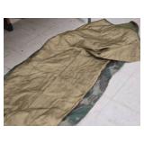 Sleeping Bag + Camp Tent with Poles