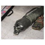 Sleeping Bag + Camp Tent with Poles