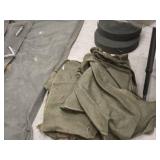 Military Storage Cover + Burlap Bags