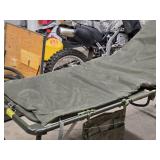 Fold-Up Military Cot 30" x 83" x 29"