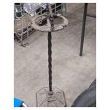 Vintage 29" Ornate Ash Tray Stand