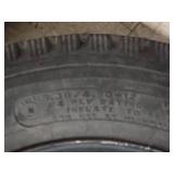 Lot of (2) 5.30/4.50-12 Trailer Tires with (2) 13" 4-Hole Rims