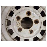 Lot of (2) 4.80-12 Trailer Tires with (2) 13" 5-Hole Rims