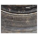 Lot of (2) 4.80-12 Trailer Tires with (2) 13" 5-Hole Rims