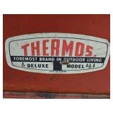 Vintage Thermos® Deluxe Model Metal Chest Cooler