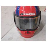 Polaris Motorcross Helmet Size Medium 7-1/8" - 7-1/4"