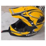 Polaris Motorcross Helmet Size Large