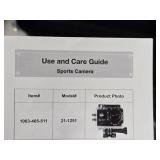 Model 21-1251 Sports Camera 1080P with Case