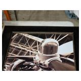 Wall Art - Prop Airplane , Framed