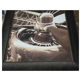 Wall Art - Prop Airplane , Framed