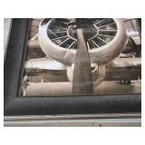 Wall Art - Prop Airplane , Framed