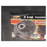 Smith 5-Lug Complete Trailer Hub Kit with Plastic Case