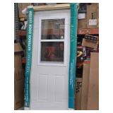 House Exterior Door with Frame | Left Hand Swing 36" x 80"