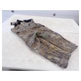 Camo Insulated Bibs Size XLS