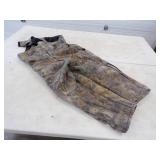 Camo Insulated Bibs Size XLS