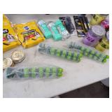 Unused Dog Treats, Candles, Tripods, LED lights and more see pics