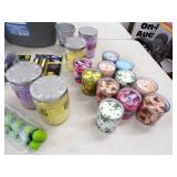 Unused Dog Treats, Candles, Tripods, LED lights and more see pics