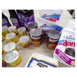 Cookies, Crackers, Sausage, Jelly recently expired product