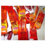 Cookies, Crackers, Beef sticks, Granola bars, recently expired product