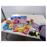 Candy Lot, and Clothing recently expired product
