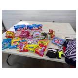 Candy Lot, and Clothing recently expired product