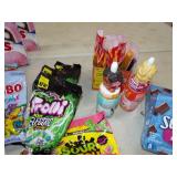 Candy Lot, and Clothing recently expired product