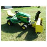 John Deere X300 Lawn Tractor