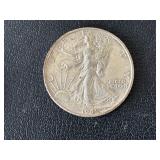 1942-D Walking Liberty Half Dollar
