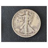 1945-D Walking Liberty Half Dollar