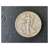 1947-D Walking Liberty Half Dollar