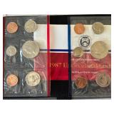 1987 P & D Mint Set