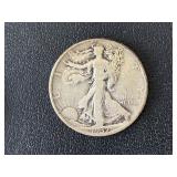 1937-D Walking Liberty Half Dollar