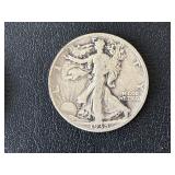 1938 Walking Liberty Half Dollar