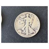1939-D Walking Liberty Half Dollar