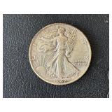 1942 Walking Liberty Half Dollar