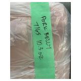 Frozen Pork Belly Slab 7 lbs 10.3 oz
