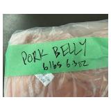 Frozen Pork Belly Slab 6 lbs 6.3 oz