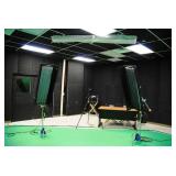 New in Box!  Cinetile Black Mat 48" x 24" x 1" Acoustical Panel Ceiling Sound Panels