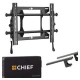 New in Box! Chief Fusion Universal Adjustable Tilt Wall Mount for Display / Monitor / TV with Surge Protector System!