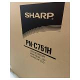 Sharp AQUOS BOARD PN-C751H 75" Class HDR 4K UHD Touchscreen LED Display - New in Box!    $4,000+ Online!