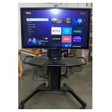 55" Dell C5522QT Flat Panel Monitor on Chief, Heavy Duty Rolling Cart